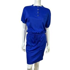 Jodi Hills 90s Blue T-Shirt Dress Size Medium